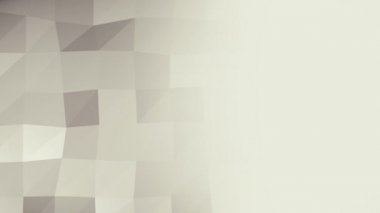 Soyut geometrik poligonal hareket teknik arka plan düşük poli animasyon. Poligonal arka plan Loop - poligonal arka plan sorunsuz döngü.