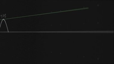 Veri akışı ile arka plan. Döviz Kuru animasyon grafiği