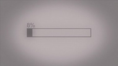 İlerleme çubuğu. Yükleme, indirme, aktarma işlemi örnek. Modern bar animasyon karanlık poligonal geometrik yüzeyi yükleniyor. Yükleme işlemi için tam. Yükleme bekleyen futuristik