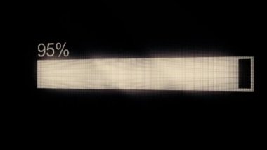 İlerleme çubuğu. Yükleme, indirme, aktarma işlemi örnek. Modern bar animasyon karanlık poligonal geometrik yüzeyi yükleniyor. Yükleme işlemi için tam. Yükleme bekleyen futuristik