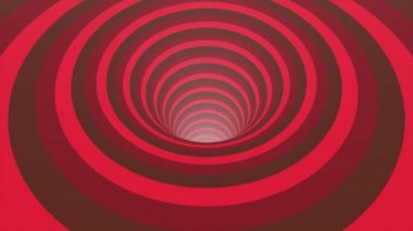 Arka plan ile renkli Carmel, cam veya plastik animasyonlu hipnotik tünel. Sorunsuz döngü döndürme animasyon arka plan yeni kalite evrensel hareket sarmal şekli gökkuşağı renkleri