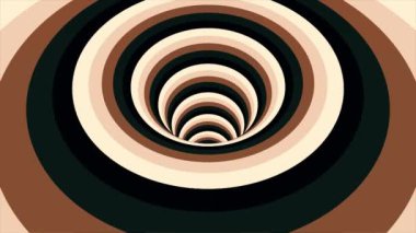 Arka plan ile renkli Carmel, cam veya plastik animasyonlu hipnotik tünel. Sorunsuz döngü döndürme animasyon arka plan yeni kalite evrensel hareket sarmal şekli gökkuşağı renkleri