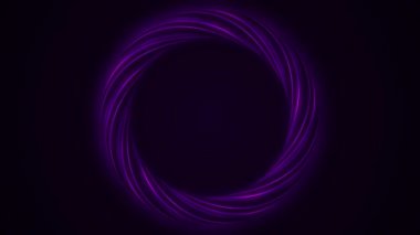 Soyut sürekli hareketli arka plan renkli daireler, hipnoz, halüsinasyon. Loopable. Renkli daireler merkezden sürekli genişleyen.