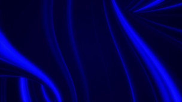 Rising Swirls Of Colorful Lights Seamless Motion Background. Abstract background with animation of moving wave silk or energy. Backdrop of beautiful soft air waves in slow motion. Animation of — Stock Video