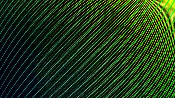 Abstract design background of lines technological concept. Abstract motion streak of line background, shining lights, energy waves and particles, seamless loop — Stock Video