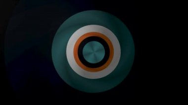 Arka plan ile animasyonlu hipnotik renkli tünel. Soyut renkli tünel arka plan
