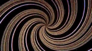 Döndürme ve büküm çizgiler, oluşturulan bilgisayar arka plan, 3d işleme arka plan soyut sarmal. Dönen parlak sarmal çizgiler.
