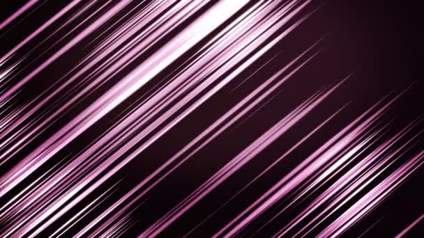 Colorful Diagonal Beams or Lines Background Animation. Colorful Diagonal Moving Light Rays Background Animation. Parallel diagonal bands on a gray background. colored stripes. — Stock Video