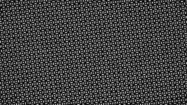 グロー広場抽象的な背景。正方形、ひし形の抽象的な背景アニメーション シームレス ループ。正方形には、幾何学的な流行に敏感なアニメーション、幾何学的図形のレトロなパターンが表示されます。カラフルなモザイク バナー. — ストック動画