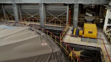 İnşaat malzemeleri, iç üretimi için bitki. Sanayi iç, modern Fabrikası, iç modern Fabrikası, işleme tesisi, kimyasal tesis, fabrika seramik üretimi için