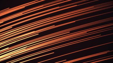 Hızlı renk çalışan güzel ışık fotonlar. İlmekledi animasyon parlayan satır. Güzel neon hat hızı