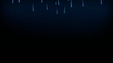 Uçan ile derin uzayda yıldız alanlar. Titreşen noktalar ya da çizgiler uçan parlayan sihirli. Sorunsuz döngü animasyon. Derin uzayda uçan aracılığıyla bir yere Bulutsusu