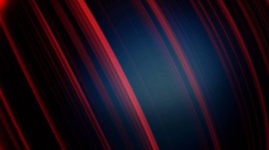 Neon satırları top. Animasyon üç boyutlu siyah kürenin neon çizgilerle iplik soyut ve parlama. Siyah topu üzerinde güzel parlak fotonlar