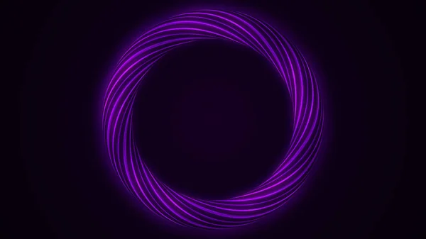 Fondo abstracto círculos coloridos perpetuamente en movimiento, hipnosis, alucinación. Loopable. Círculos coloridos que se expanden continuamente desde el centro . —  Fotos de Stock