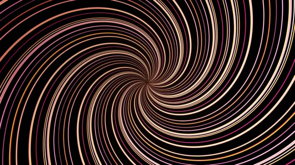 Colorido hipnótico espiral vórtice íris fundo movimento abstrato para uso com vídeos de música. Fundo rotativo espiral circular colorido. Abstrato animado brilhante fundo azul . — Fotografia de Stock