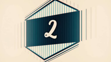 Geri sayım film lideri ile çizilmiş sayılar. Motion pastel geri sayım çizgi film animasyon blackboard özgeçmişlerine - yeni kalite benzersiz el yapımı retro vintage durdurmak. Geri sayım