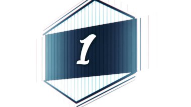 Geri sayım film lideri ile çizilmiş sayılar. Motion pastel geri sayım çizgi film animasyon blackboard özgeçmişlerine - yeni kalite benzersiz el yapımı retro vintage durdurmak. Geri sayım