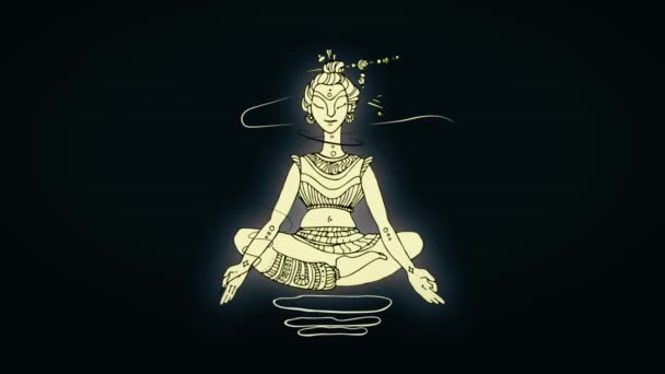 Animation Meditation Yellowish Yogi Man Lotus Position Black Background — Stock Video © MediaWhalestock #232908112 Animation Meditation Yellowish Yogi Man Lotus Position Black Background — Stock Video © MediaWhalestock #232908112