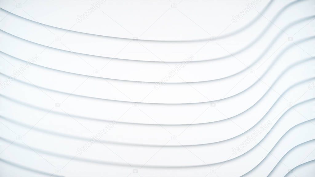 Abstract background perspectives for grey waves. Simulated surround-bending exercise book lines on paper. Background animation