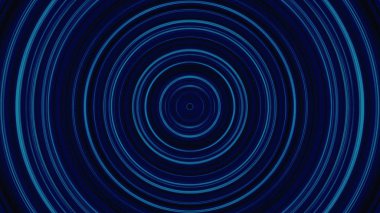 Dairesel parçacıklar, sıcak sarı tonları arka plan. Soyut animasyon parlayan çok renkli daireler çizgili ve hatları sorunsuz döngü. Yayın sönen dikey yüksek teknoloji şeritler bükülmüş. Hareketi