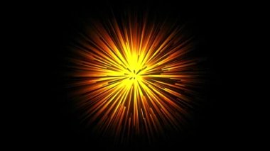 Patlama konfeti soyutlama. Grafik animasyon patlama siyah arka plan üzerine