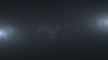 Arka plan cam arkasında ışık hareketli ile. Işıklar cama yansıtılır