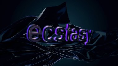 Word ecstasy siyah, soyut, ipeksi doku, cinsel kavramı yazdınız mı? Akan üzerinde yazıt ecstasy ipek siyah arka plan üzerinde.