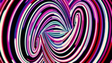 Arka plan sonsuzluk işaretiyle çok dar, renkli çizgilerle, sorunsuz döngü oluşur. Kavisli, hiç durmadan hareket neon çizgili.
