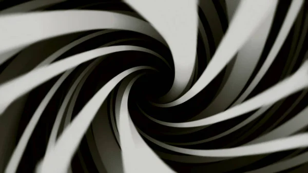 Líneas retorcidas sobre fondo negro. Fondo de animación visual — Foto de Stock