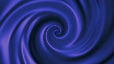 Abstract background with animation of blue spinning funnel, seamless loop. Endless revolving spiral with hypnotic effect. clipart