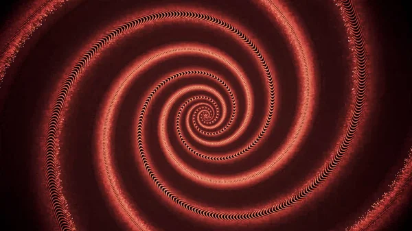 赤い嵐の目、ゆっくり回転スパイラル、シームレス ループを抽象化します。延々 と続くらせん、図解のモーション背景. — ストック写真