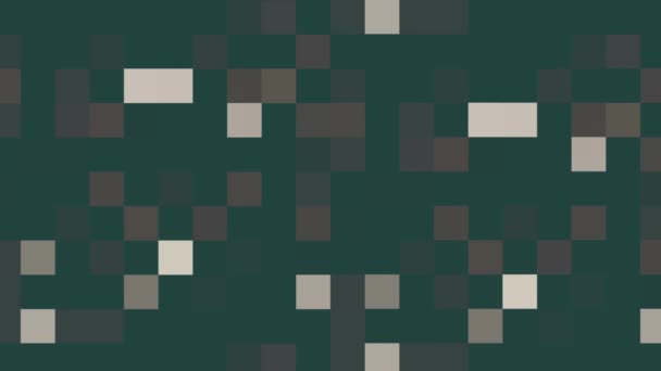 Abstrakta skinande ljus pixel block flytta bakgrunden. Abstrakta pixel block flyttar — Stockvideo