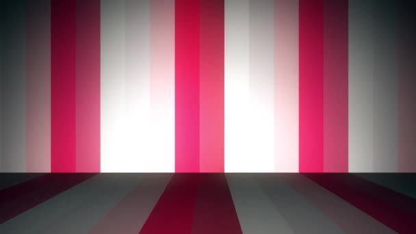 Színsorok. Magas meghatározás CGI jelet ad háttér. Függőleges színű vonalak — Stock videók