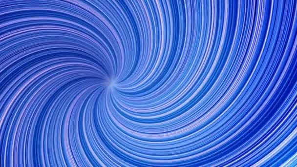 Turbine di colore. Effetto della spirale colorata verso il basso — Video Stock