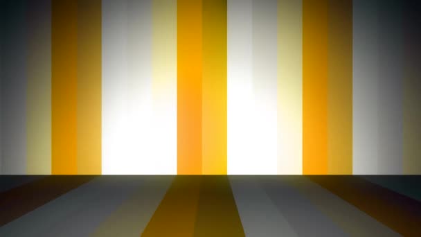 Színsorok. Magas meghatározás CGI jelet ad háttér. Függőleges színű vonalak — Stock videók