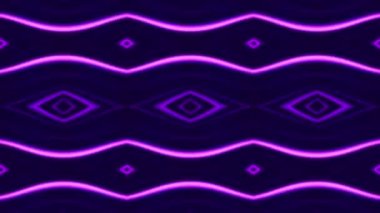 Sürümleri klasik geometrik sorunsuz görsel arka plan A sürü döngü. Müzik için kullanılabilir