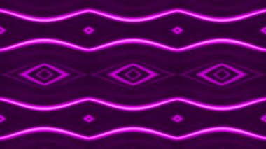 Sürümleri klasik geometrik sorunsuz görsel arka plan A sürü döngü. Müzik için kullanılabilir