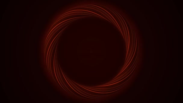 abstrakte Rotation Engelsflügel Ring Hintergrund. abstrakte nahtlose Schleife Hintergrund rot leuchtenden wirbelnden glühenden Kreis