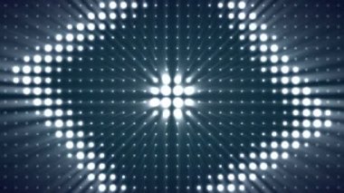 Elektrik lambaları, renk soyutlama, döngü, rombus. Rombus modern sanal led animasyon arka plan