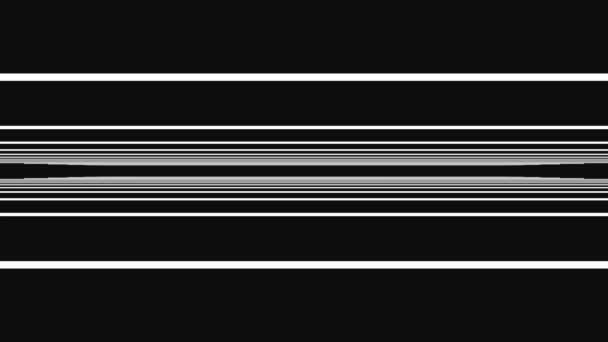 Тло абстрактного руху. Анімація. Абстрактна лінія на чорному тлі — стокове відео