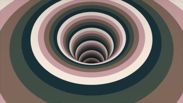 Abstract Background. A spinning and loop-able wormhole texture — Stock Video