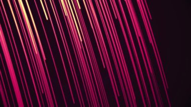Hızlı Neon ışık döngü çizgiler. Hızlı hızlı binmek neon parlak çizgiler çizgileri