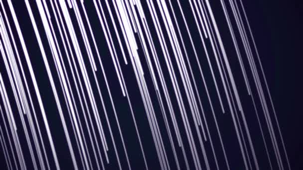 Boucle Fast Neon Light Streaks. Fast speed ride lignes fluo rayonnantes stries — Video