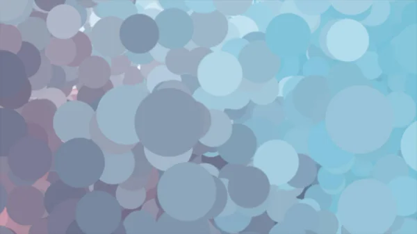 Abstrakt animation av färgglada cirklar rotation ändra sin färg. Animation. Färgglada abstraktion — Stockfoto