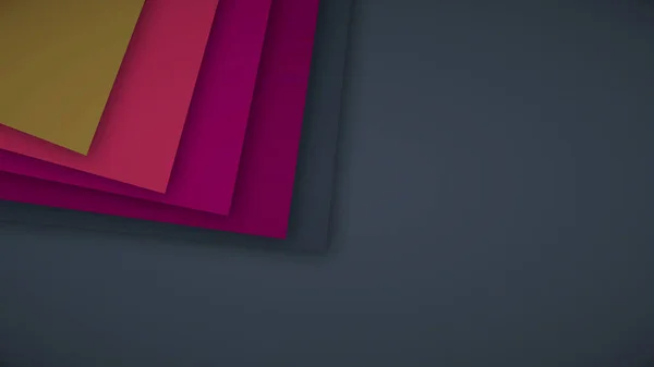 Animation of gradient colorful squares moving from left to right on the gray background. Animation. Colorful geometrical animation