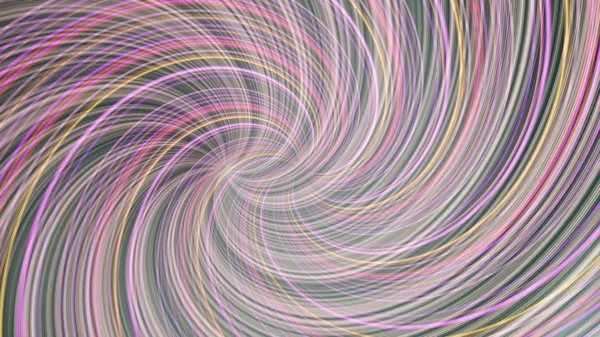 アニメーションスピニング螺旋、シームレスループと抽象的な背景。アニメーション。黄色、紫色、赤色の無限の回転スパイラルと美しい動きの背景. — ストック写真