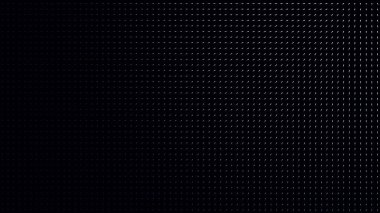 Soyut spot ışıkları siyah noktalı yüzeyi soldan sağa aydınlatıyor, tek renkli. Animasyon. Beyaz ışık huzmesi, küçük parçacıklarla karanlık duvara doğru yönelir..