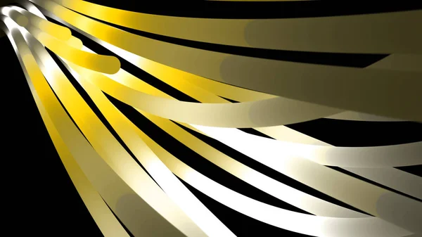 Abstract animation of white beam of waves appearing on the black background and changing their color. Animation. Dynamic colorful animation on the black background