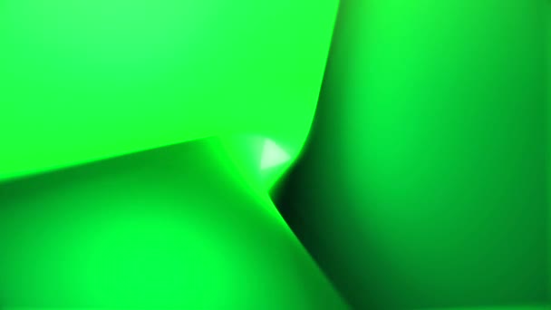Abstrakter mehrfarbiger geometrischer Tunnel. dunkles polygonales Rohr mit Licht voraus. Animation. Computer generierte nahtlose Schleife abstrakten Bewegungshintergrund — Stockvideo