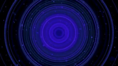 Güzel hipnotik spiral soyut animasyon. Animasyon. Güzel tünel rahatlatıcı karanlık uzayın derinliklerine dalıyor